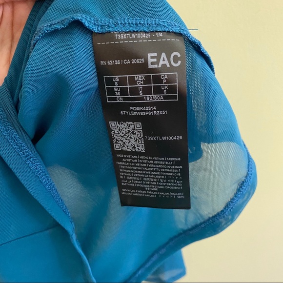 Guess "Forbidden Sea Corbin" mesh top NWT - Picture 5 of 6